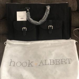 NWT Hook&Albert  garment weekender
